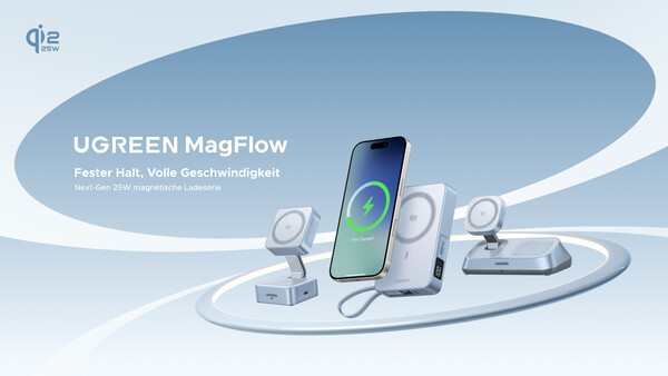 Ugreen MagFlow Qi2 25W