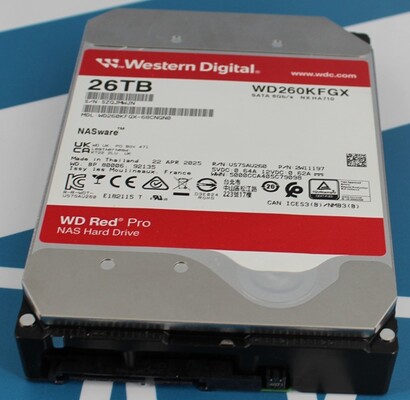 Western Digital WD Red Pro 26 TB