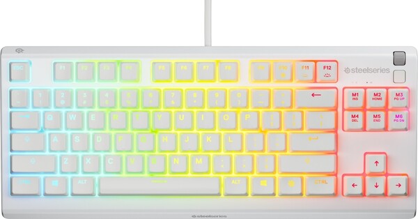 SteelSeries Apex 3 TKL White Keyboard