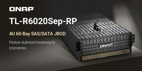 QNAP TL-R6020Sep-RP 4U 60-Bay