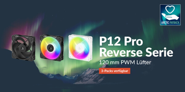Arctic P12 Pro Reverse Lfterserie
