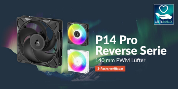 Arctic P14 Pro Reverse Lfterserie