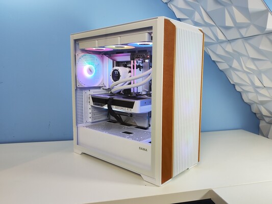 Sama Z60 Mid-Tower White Case