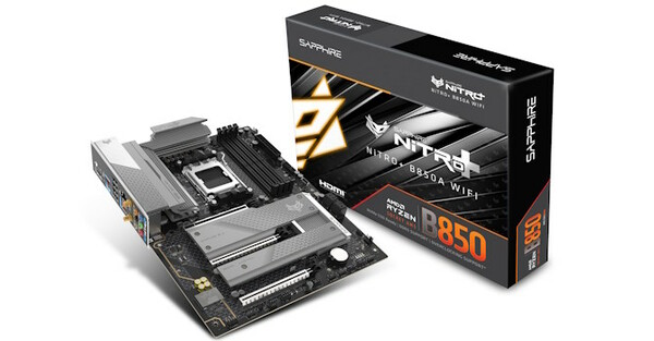 Sapphire Nitro B850A Wi-Fi 7 Motherboard