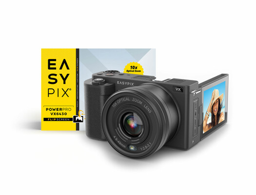 Easypix PowerPro VX6430 Flip Screen Bridgekamera