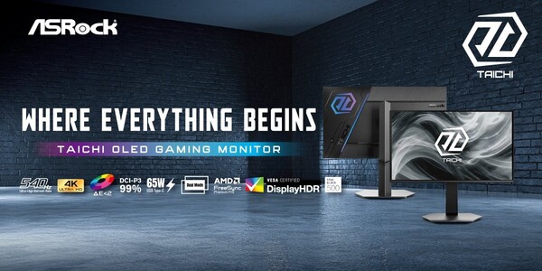ASRock Taichi Oled Gaming Monitor