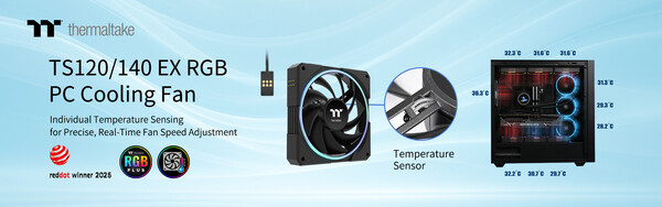 Thermaltake TS120TS140 EX RGB Fan