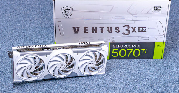 MSI GeForce RTX 5070 Ti Ventus 3X PZ