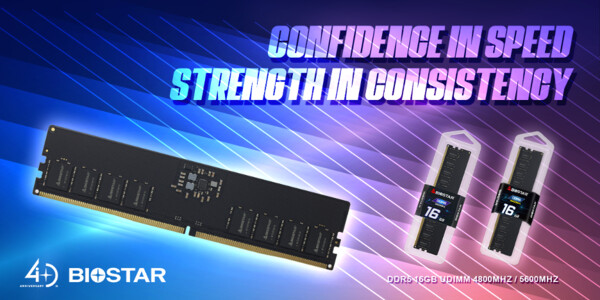 Biostar 16GB DDR5-4800MHz DDR5-5600