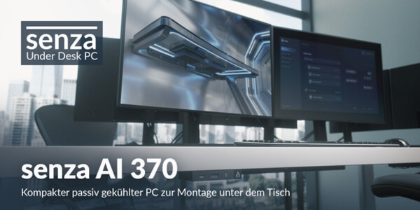 Arctic Senza AI 370 Under Desk PC
