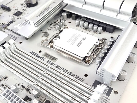 ASRock B860 Challenger WiFi White