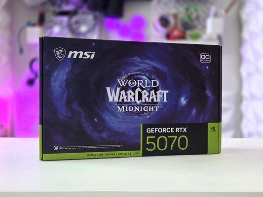 MSI GeForce RTX 5070 12G Graphics Card