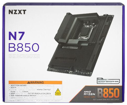 NZXT N7 B850 AMD Mainboard