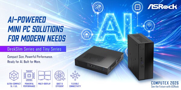 ASRock AI Mini PC Computex 2026