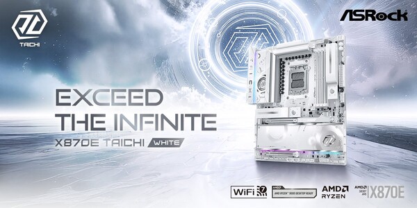 ASRock X870E Taichi White Computex 2026