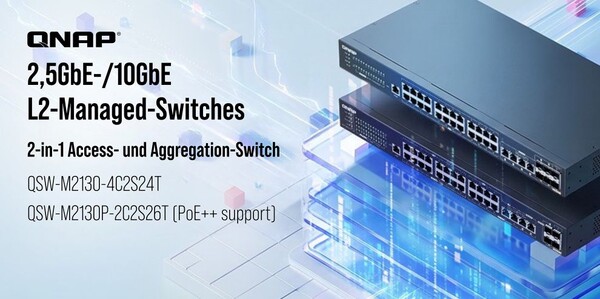 QNAP QSW-M2130-4C2S24T QSW-M2130P-2C2S26T