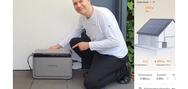 Jackery Solarspeicher Aufbau und Jackery App Video