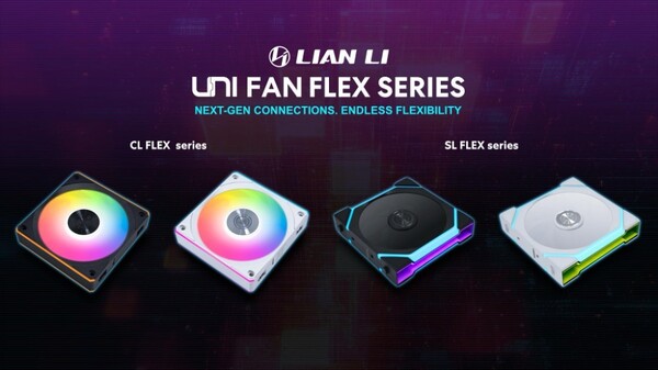 Lian Li Uni Fan SL Flex und CL Flex