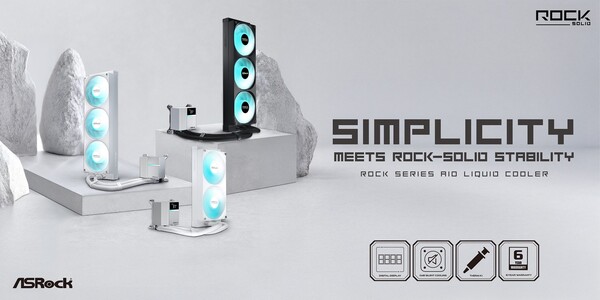 ASRock Rock New AIO Liquid Coolers