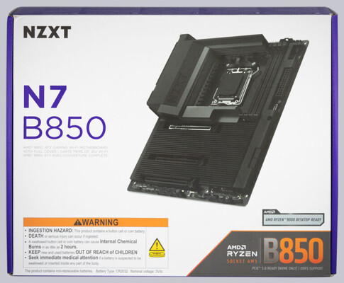 NZXT N7 B850 Mainboard
