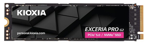 Kioxia Exceria Pro G2 PCIe 50 2TB M2 SSD