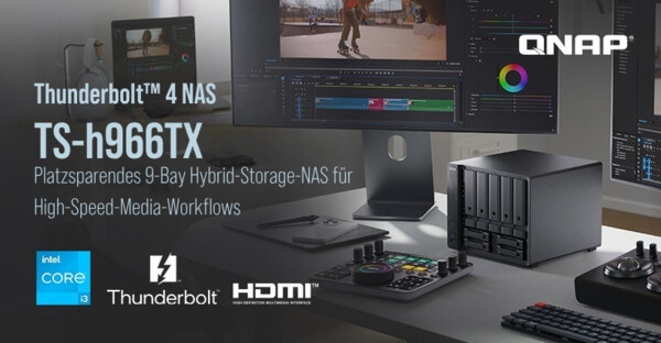QNAP TS-h966TX Thunderbolt 4 10GbE NAS