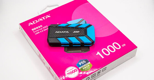 ADATA SD820 Portable SSD 1TB