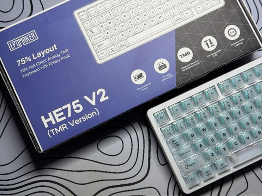 Epomaker HE75 V2 TMR Magnetic Keyboard