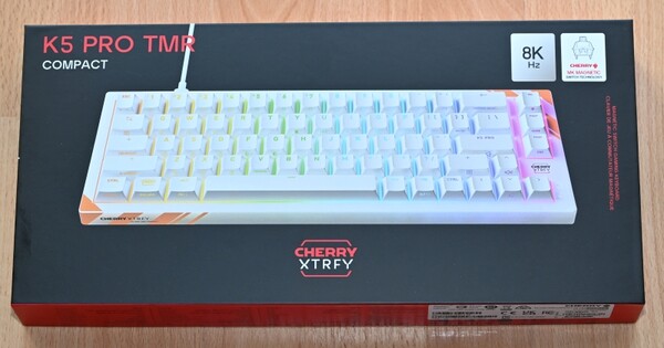 Cherry Xtrfy K5 Pro Tmr White Keyboard