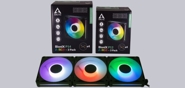 Arctic BioniX P12 und P14 A-RGB L�fter