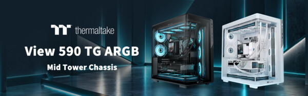 Thermaltake View 590 TG ARGB Mid Tower Chassis