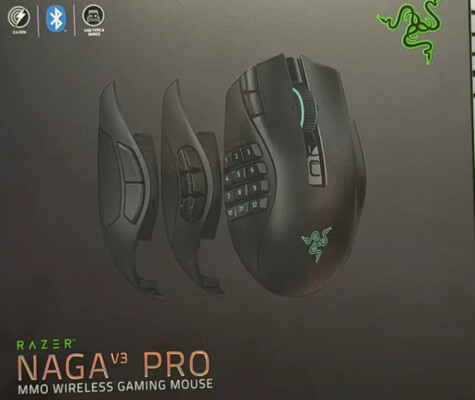 Razer Naga V3 Pro Gaming Mouse