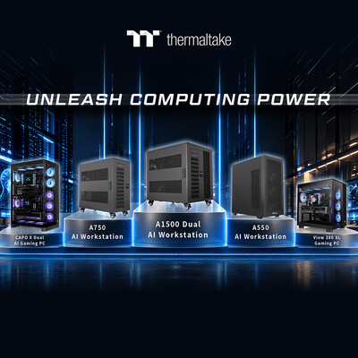 Thermaltake AI Workstations and Thermaltake Gaming PCs